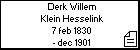 Derk Willem Klein Hesselink
