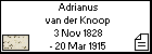 Adrianus van der Knoop