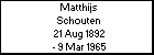 Matthijs Schouten
