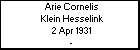 Arie Cornelis Klein Hesselink
