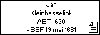 Jan Kleinhesselink