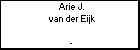 Arie J. van der Eijk