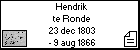 Hendrik te Ronde