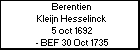Berentien Kleijn Hesselinck