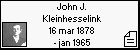 John J. Kleinhesselink