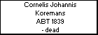 Cornelis Johannis Koremans