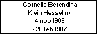 Cornelia Berendina Klein Hesselink