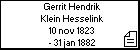 Gerrit Hendrik Klein Hesselink