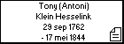 Tony (Antoni) Klein Hesselink