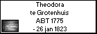 Theodora te Grotenhuis