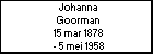 Johanna Goorman