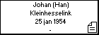 Johan (Han) Kleinhesselink