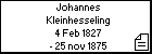 Johannes Kleinhesseling