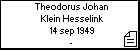 Theodorus Johan Klein Hesselink