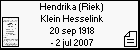 Hendrika (Riek) Klein Hesselink