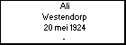 Ali Westendorp