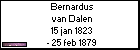 Bernardus van Dalen