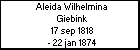 Aleida Wilhelmina Giebink