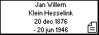 Jan Willem Klein Hesselink