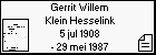 Gerrit Willem Klein Hesselink