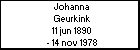 Johanna Geurkink