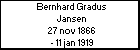 Bernhard Gradus Jansen
