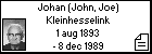 Johan (John, Joe) Kleinhesselink