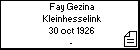 Fay Gezina Kleinhesselink