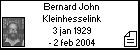 Bernard John Kleinhesselink