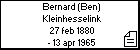 Bernard (Ben) Kleinhesselink