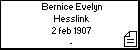 Bernice Evelyn Hesslink