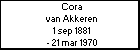 Cora van Akkeren