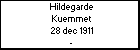 Hildegarde Kuemmet