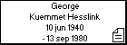 George Kuemmet Hesslink