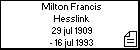 Milton Francis Hesslink