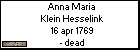 Anna Maria Klein Hesselink