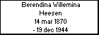 Berendina Willemina Heesen