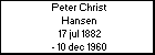 Peter Christ Hansen