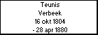 Teunis Verbeek