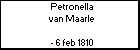 Petronella van Maarle