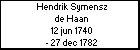 Hendrik Symensz de Haan
