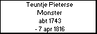 Teuntje Pieterse Monster