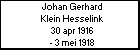 Johan Gerhard Klein Hesselink