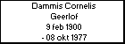 Dammis Cornelis Geerlof