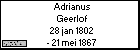 Adrianus Geerlof