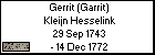Gerrit (Garrit) Kleijn Hesselink