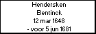 Hendersken Bentinck