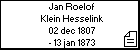 Jan Roelof Klein Hesselink
