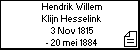 Hendrik Willem Klijn Hesselink