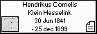 Hendrikus Cornelis Klein Hesselink